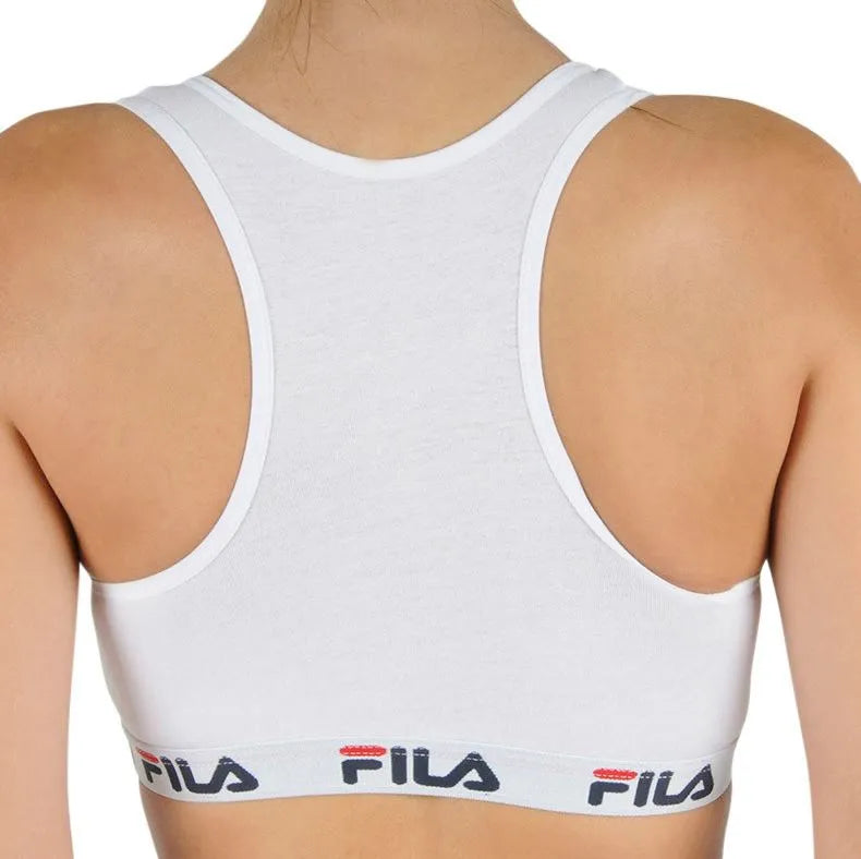 Girls Bh Fila Elastic White 128-134 - Comfort & Support
