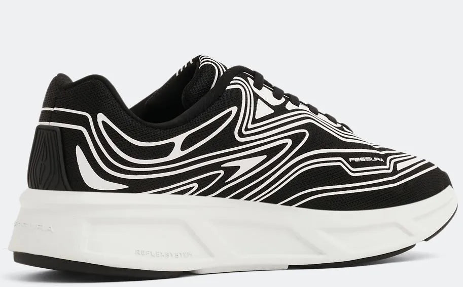 Buty unisex fessura wmns runflex 01 Canvas czarny/biały biały/czarny czarny 44