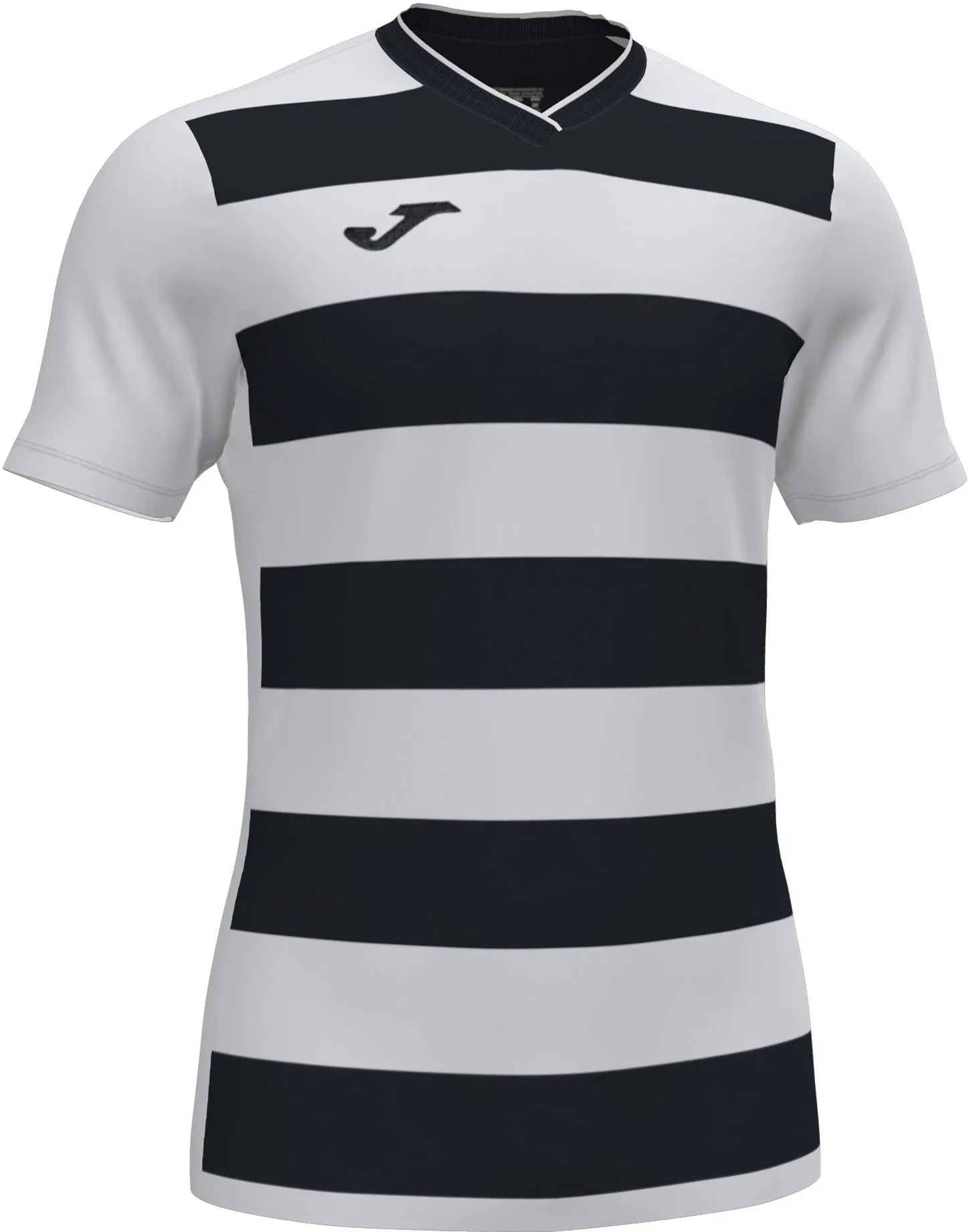 Joma Europe IV Sport T-Shirt Weißschwarz Kinder 4xS-3xs