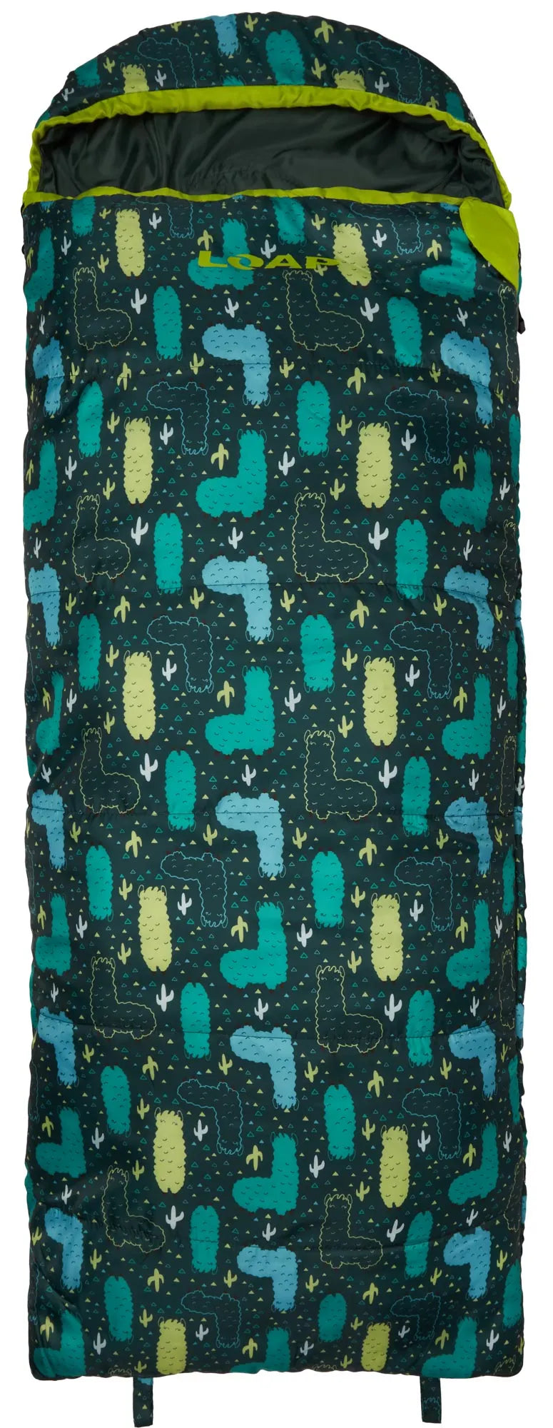 Mummieslaapzak mais gentis de Boston Lama Groen Groene L-Linker Rits