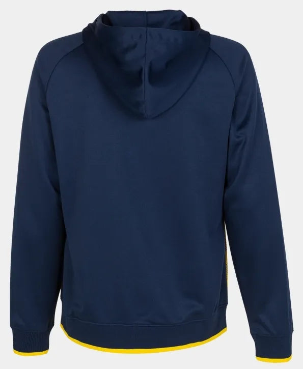 Dámská Joma Supernova III Zip-Up Hoodie Navy Yellow Yellow M