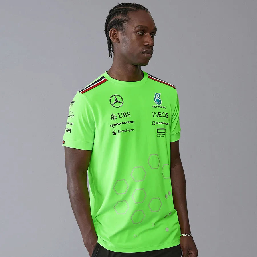 Sport T-Shirt Mercedes Heren MAPF1 RP Set Up Groen Groen 2xl