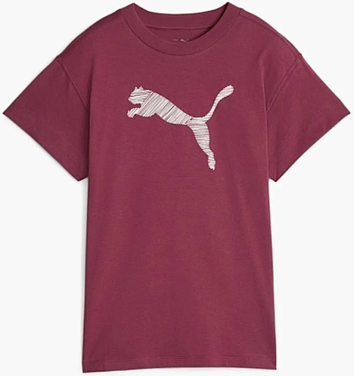 Puma Wmns Hair t -Shirt Donker Jasper L - la modă și confortabil