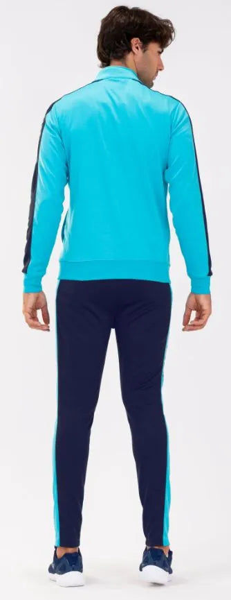 Joma Academy III Tracksuit Fluor Turquoise/Dark Navy