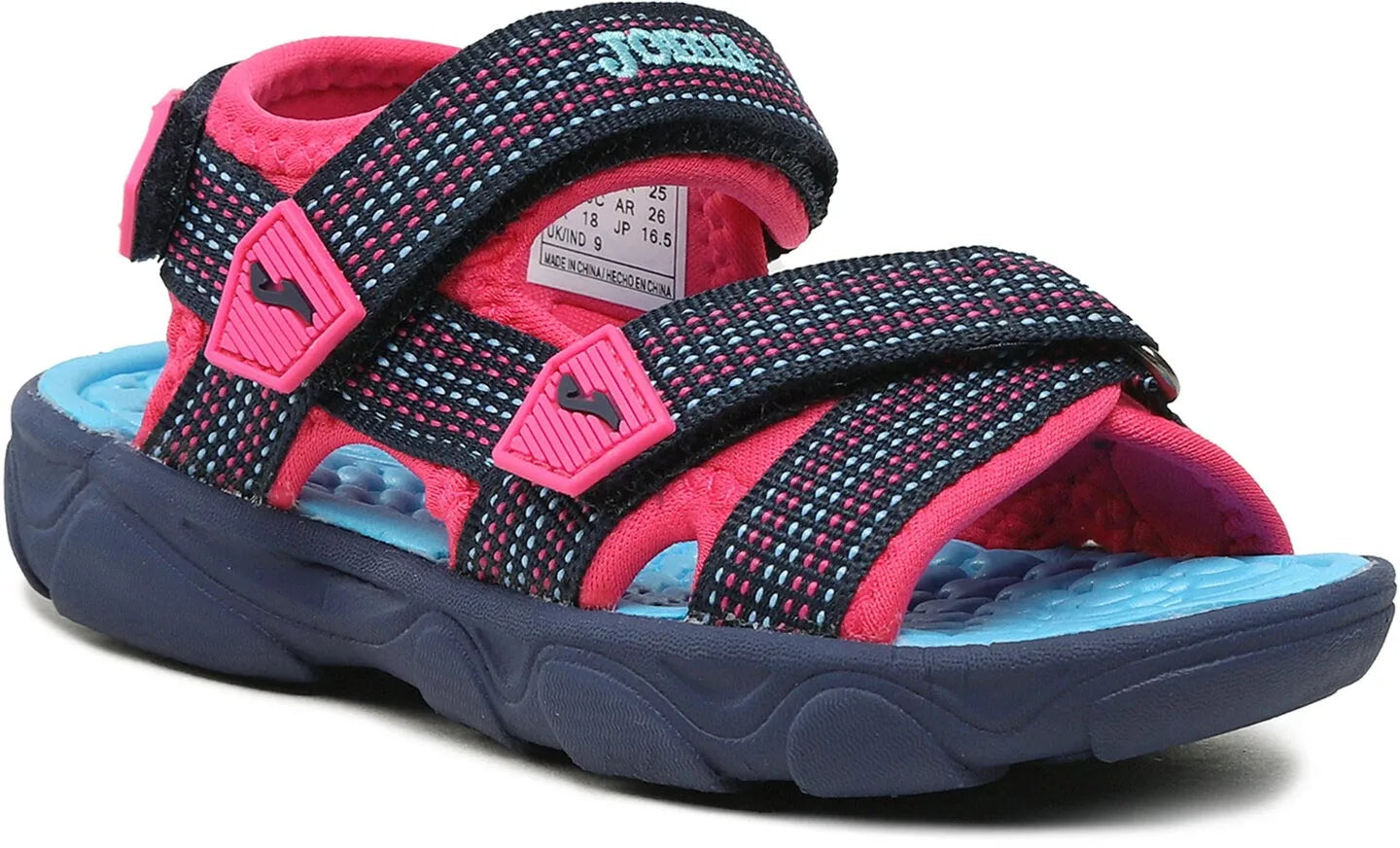 Kindersandalen Joma S.Wave 2333 Navy-Fuchsia Maat 32