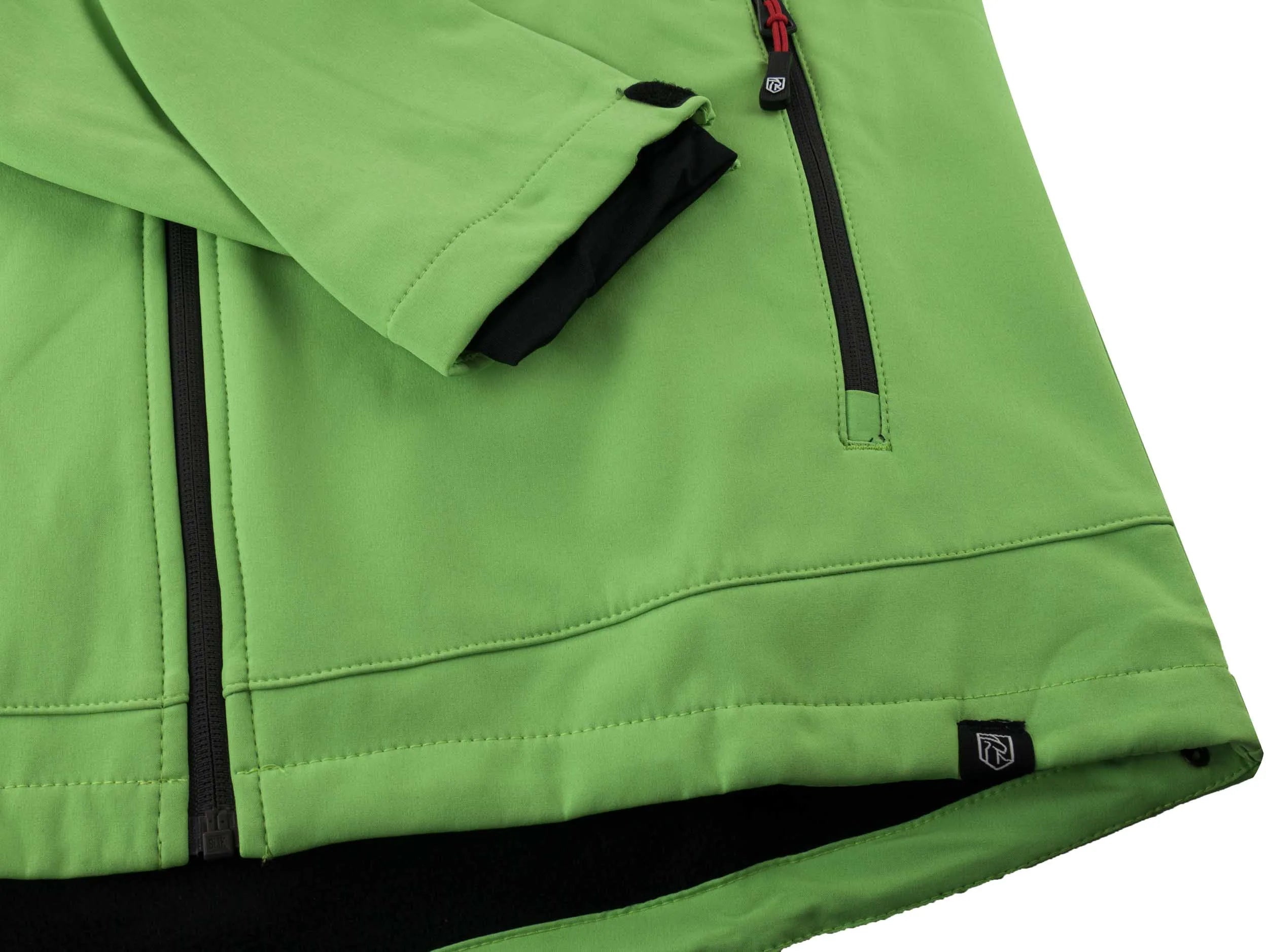 McKees Softshell Bunda Men - suchá kyslá zelená, l