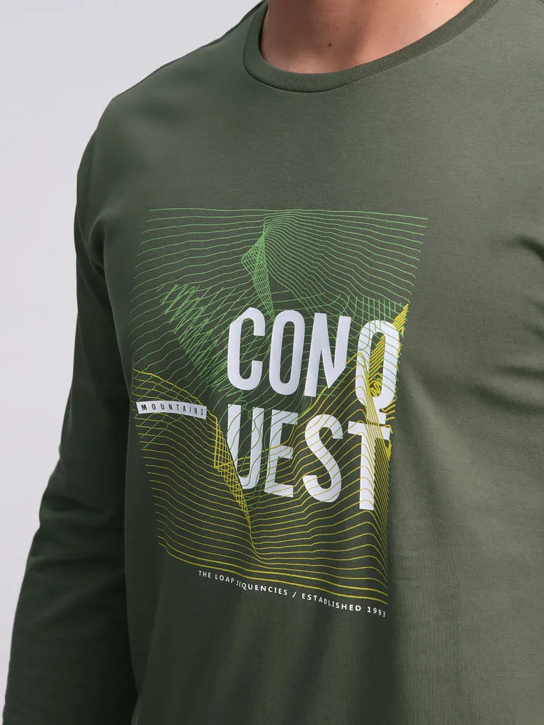 Men's t-shirt loap alek green xl