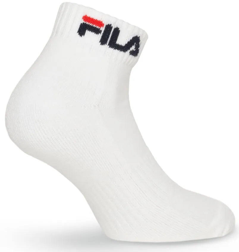 FILA SOCKS White di alta qualità da 2 pacchetti 39-42