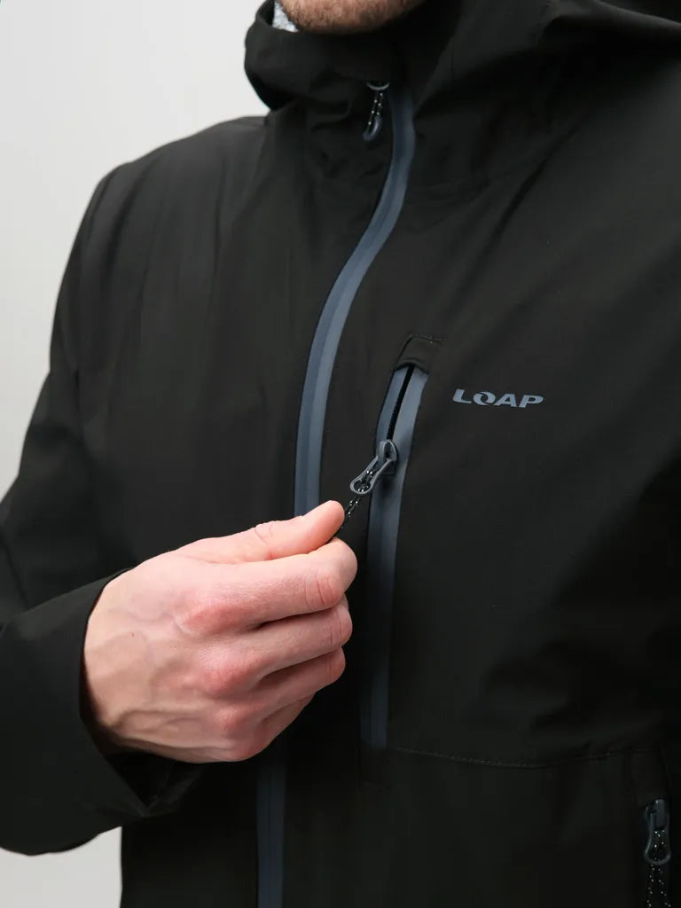 Herenjack loap ulvar zwart zwart 2xl