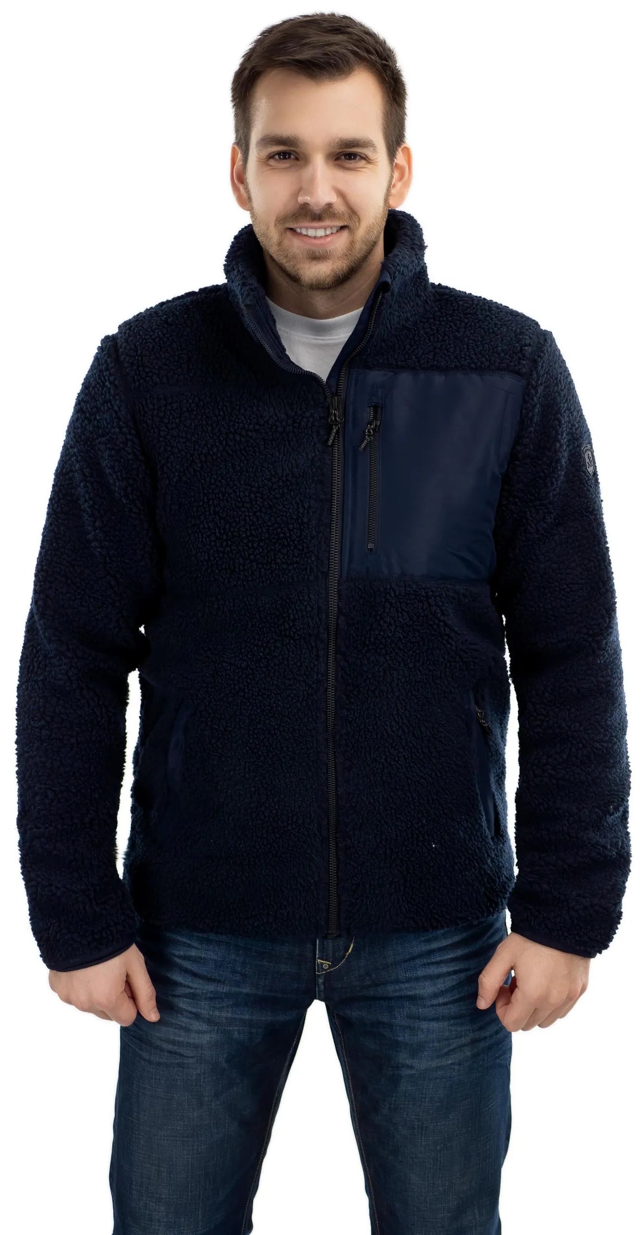 Kjelvik Emiel Marine Herenjack - Uisce -Repellent & Warm