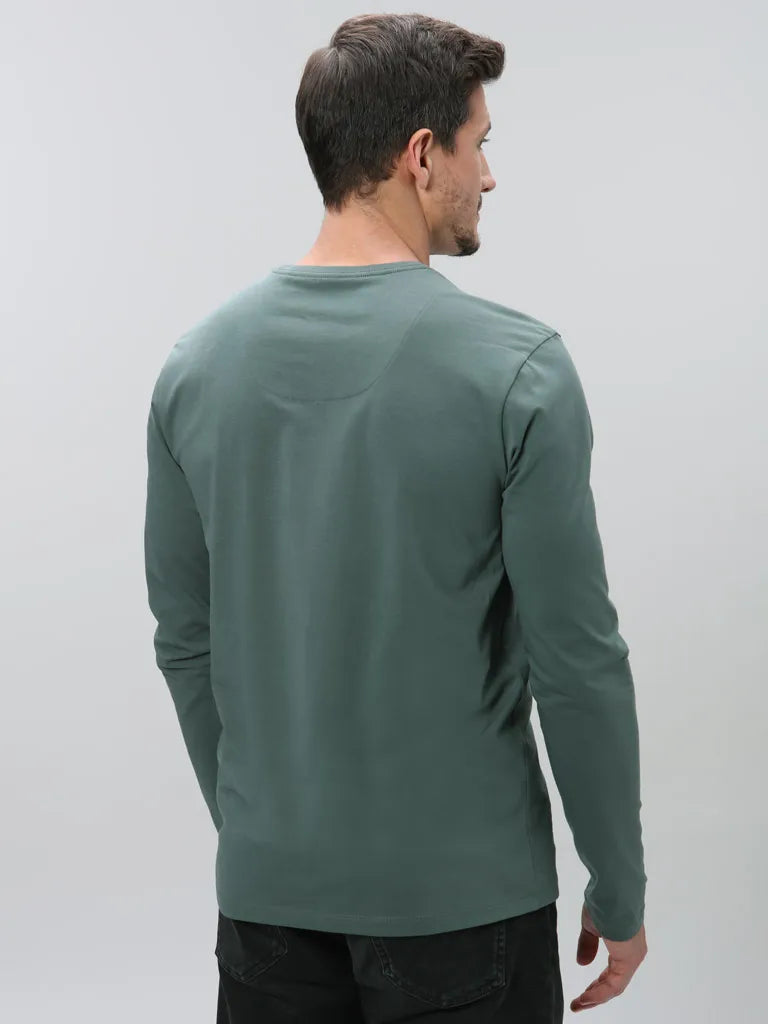 Men's long sleeve t-shirt loap alborg green l