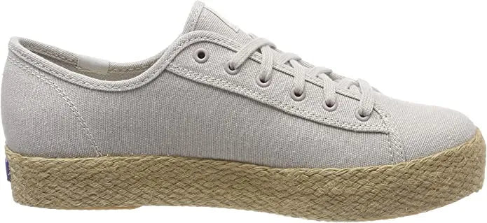 Frauenschuhe Keds Wms Triple Kick Jute Grey 42.5