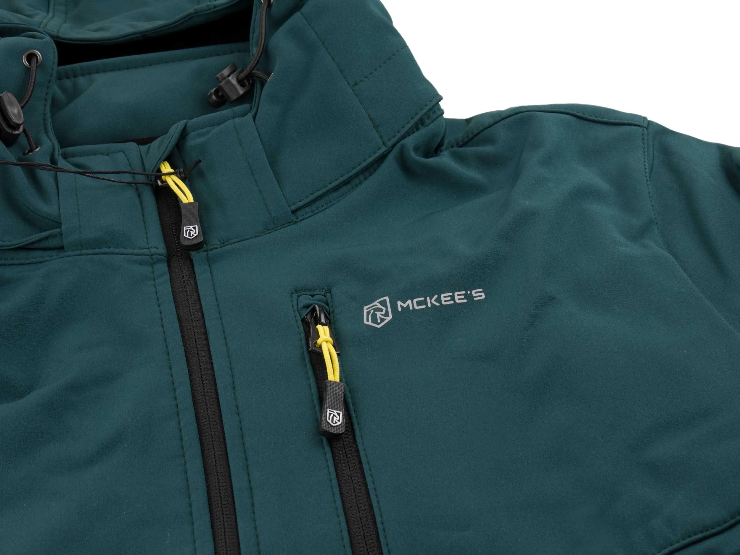 McKees SoftShell Bunda Men - Droogbosgroen, voda - Odrazová