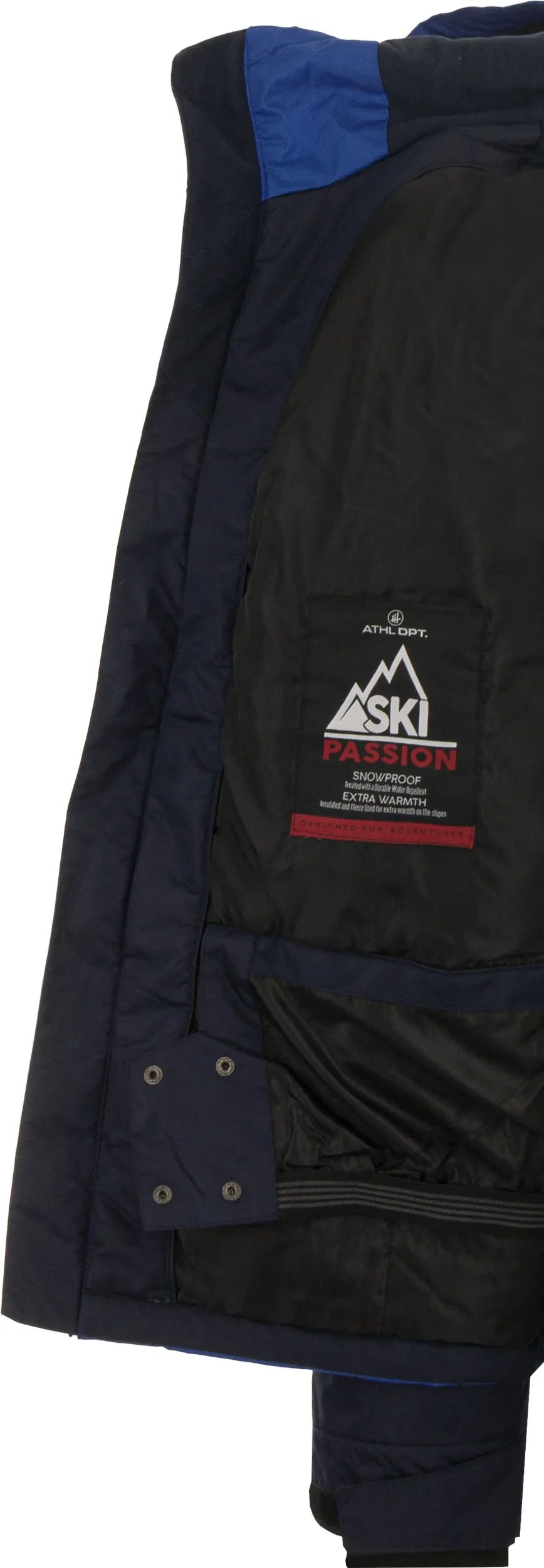 Men's ski jacket athl. dpt nathaniel blue m