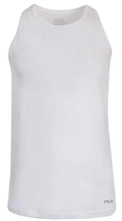 Fila Herentanktop bianco M - cotone traspirante per atleti