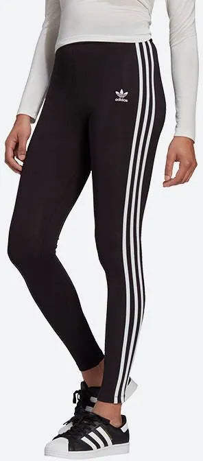 Leggings femminili adidas originali adicolor gaming nero, xs