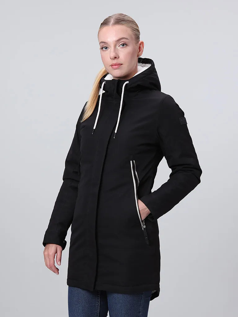 Damesjas loap Nabella zwart XS