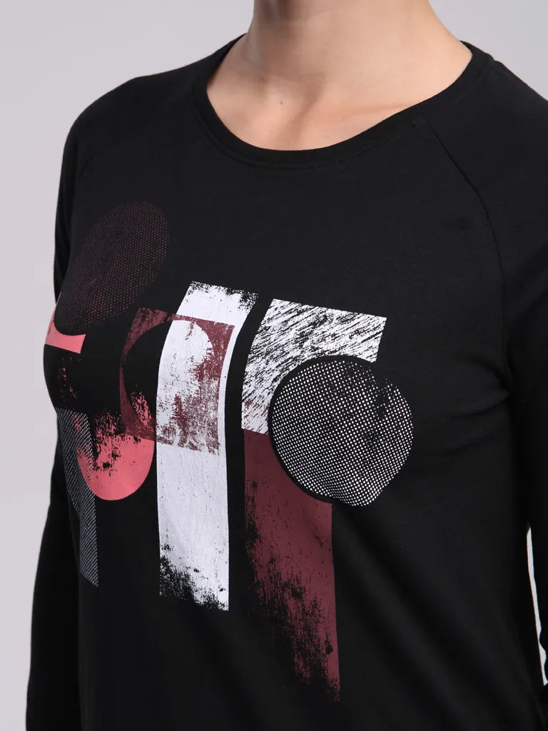 Women's t-shirt loap abenka black s