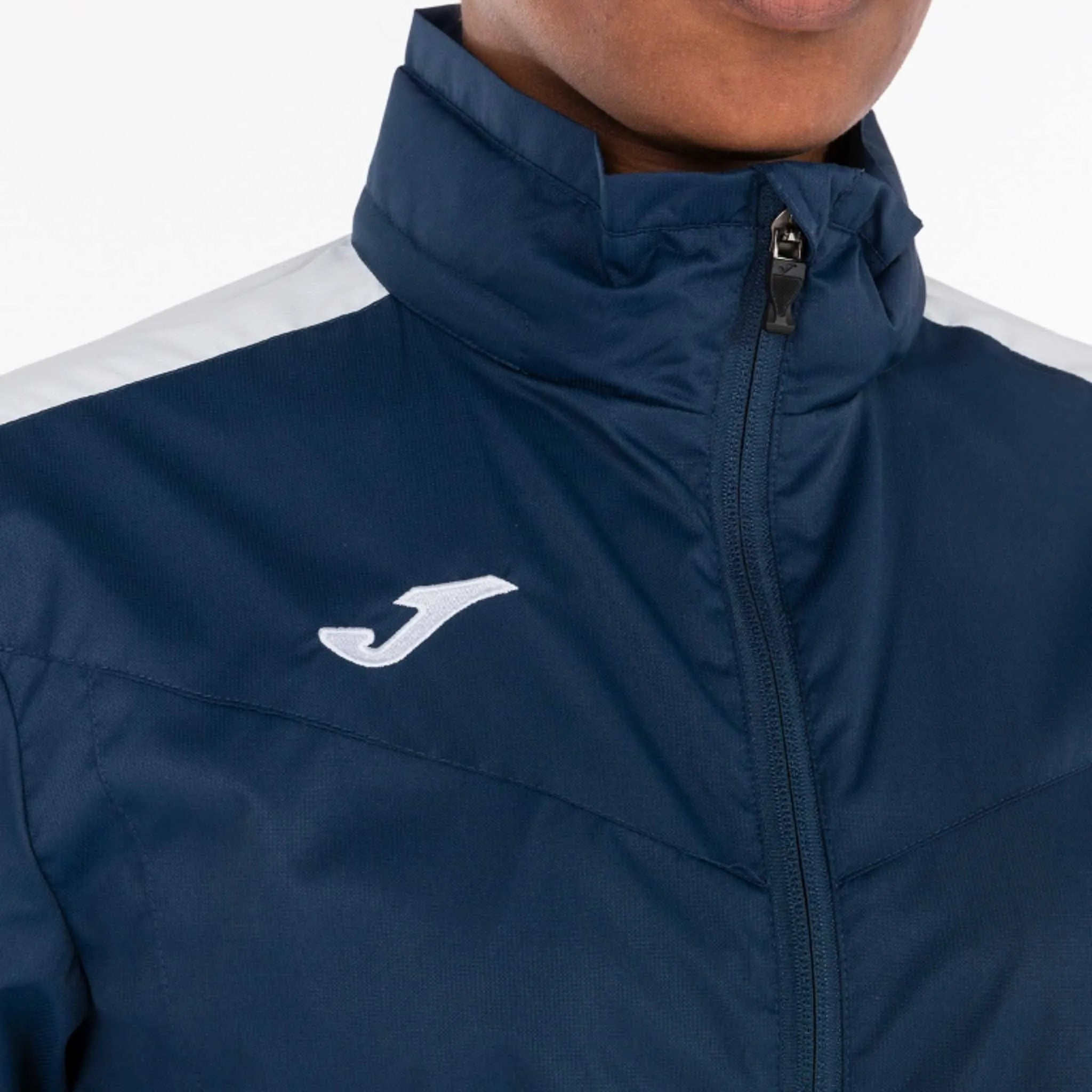 Women's jacket joma rainjacket championschip iv navy-white blue 2xs