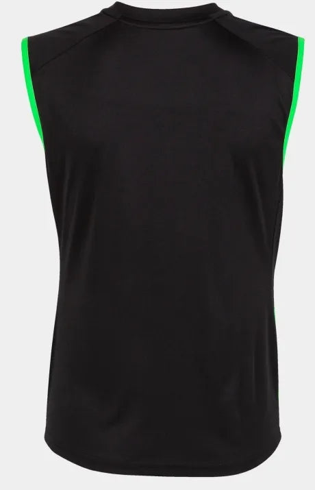 T-shirt femminile Joma Supernova III Shirt senza maniche Black Fluor Verde L verde L