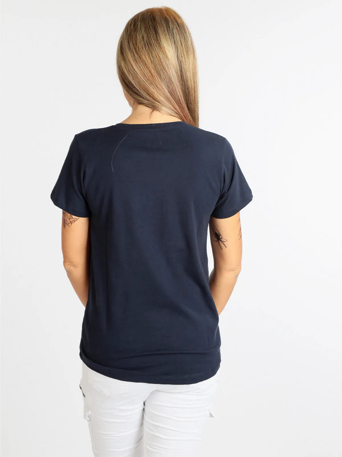T-shirt femminile Athl. DPT Talia Navy, s