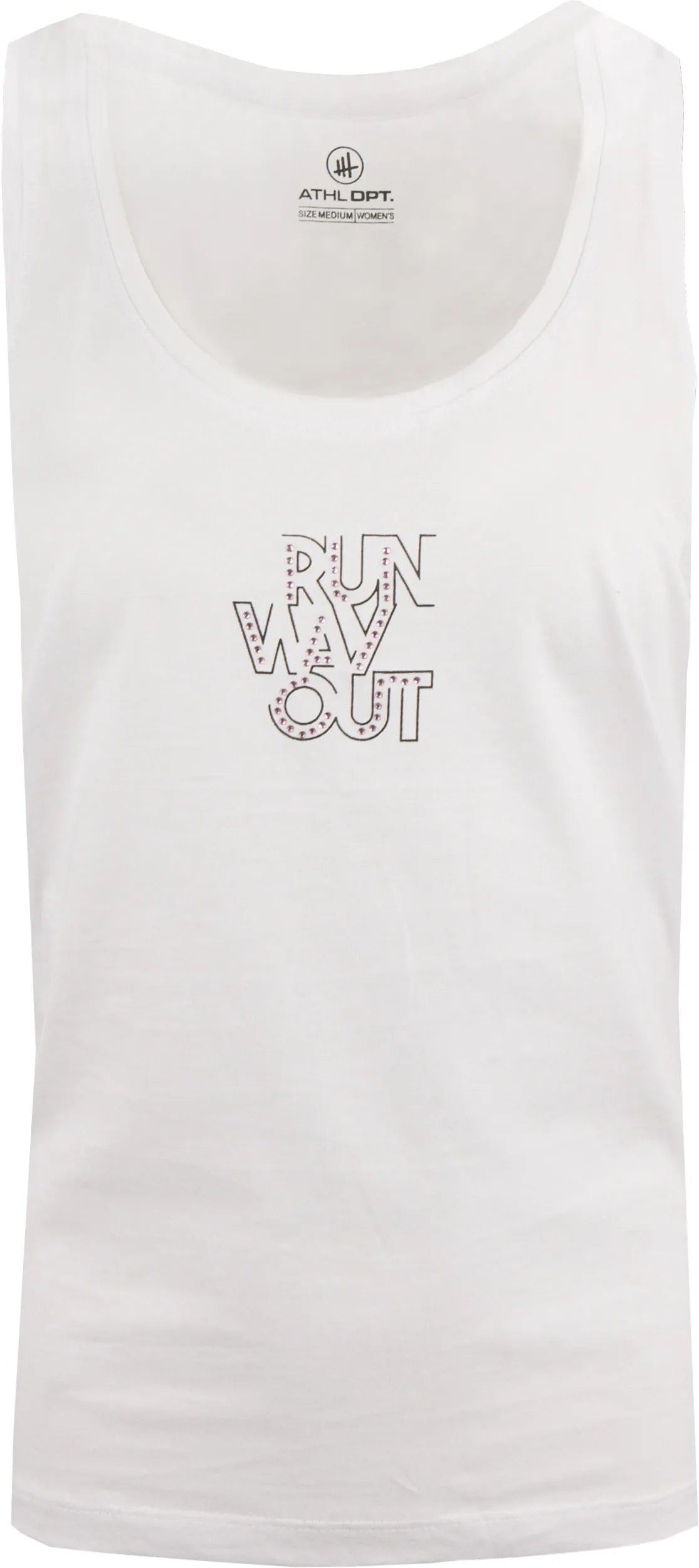 Women's tank top athl. dpt chloe white l