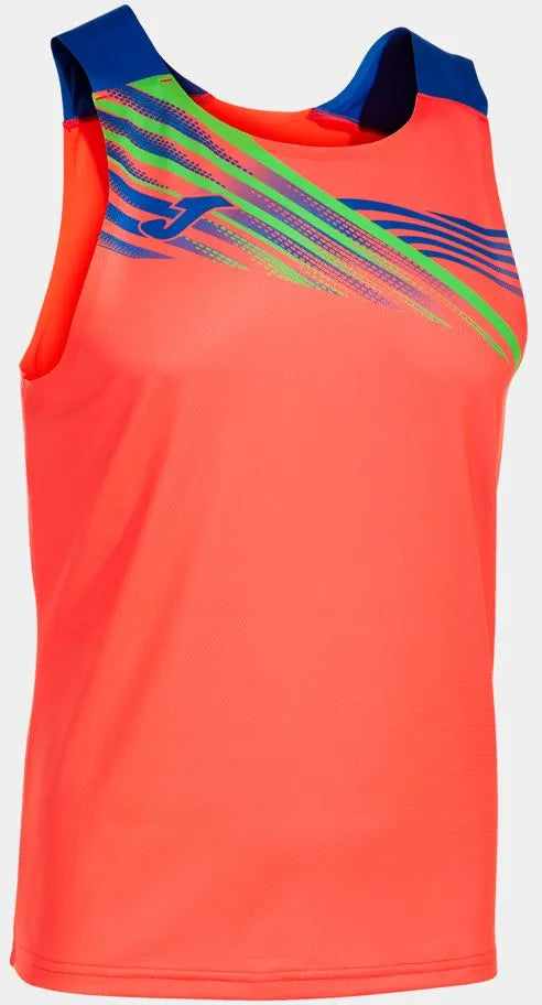 Joma Elite X Coral Blue Heren Sport Tanktop 2xl