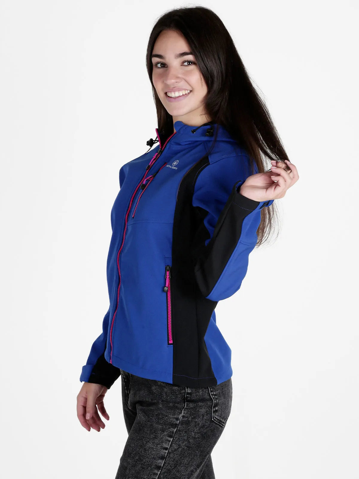 Giacca da donna softshell Athl. Dpt - antivento e traspirante