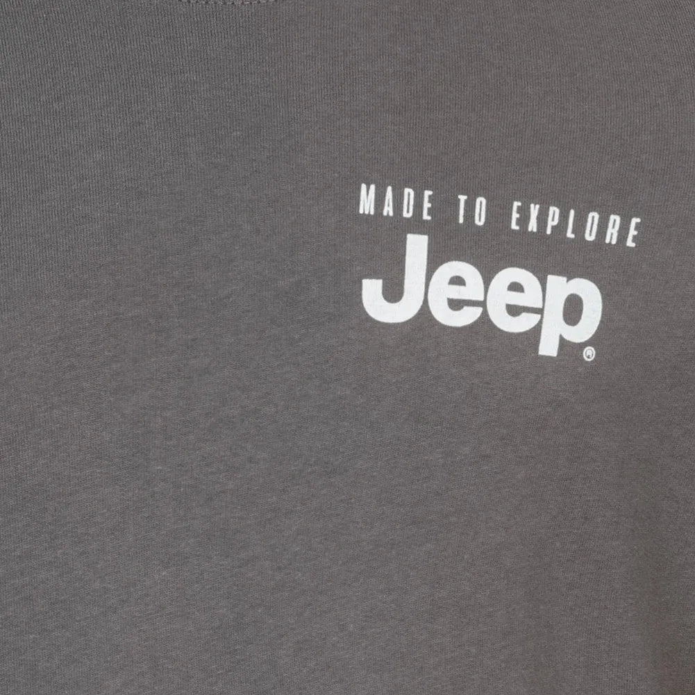 Jeep Sweatshirt Round Neck Cotton M