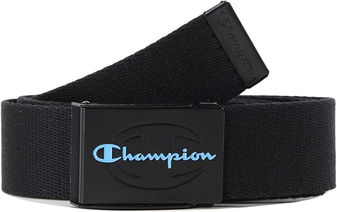 Script unissex de campeão chama preto