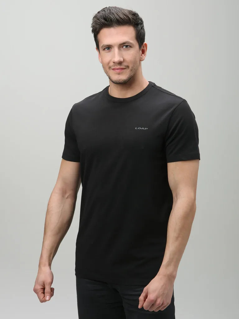 Heren T-Shirt Lopa Alos Zwart Zwart S