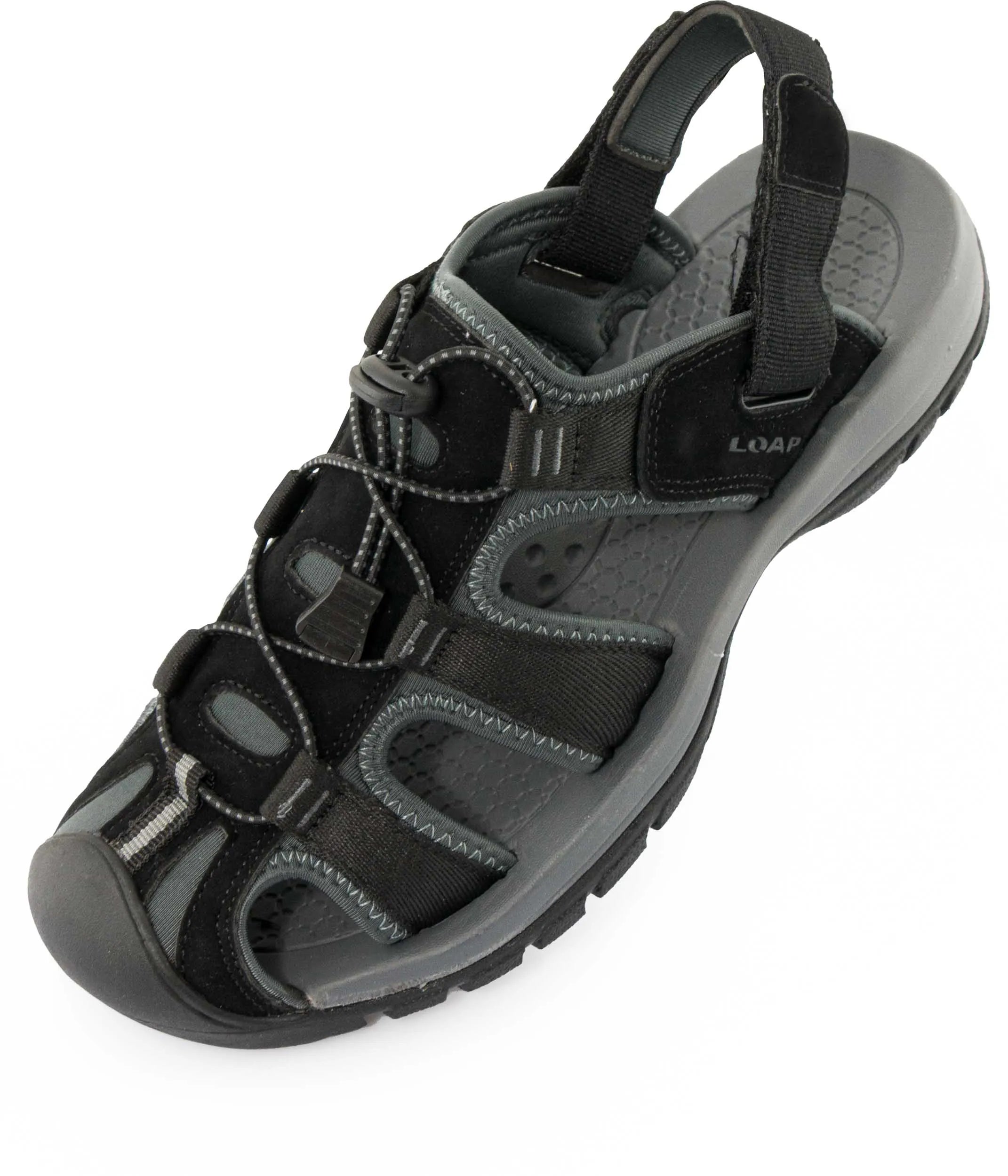 Loap Orland Heren Sandalen Zwart-Grijs Zwart 45