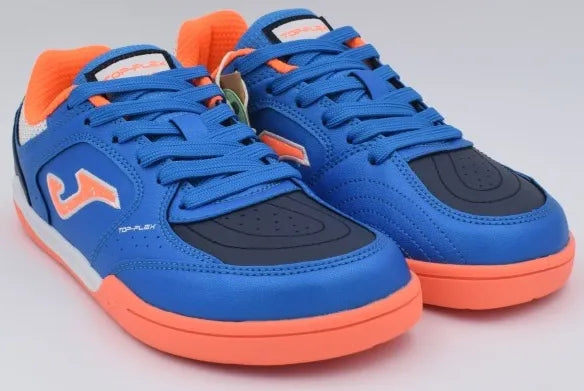 Bróga laistigh joma cosnochta barr flex jr 2504 gorm faoi dhíon 38