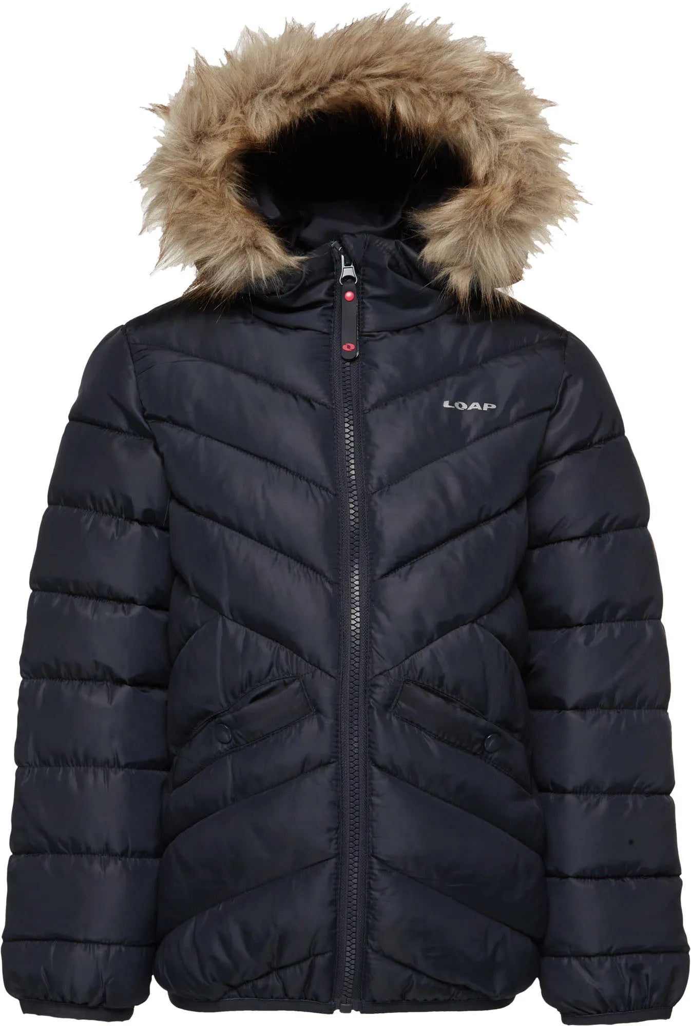 Warm's Children's Winter Jacket Loap Contrfa Dark Blue 112-116