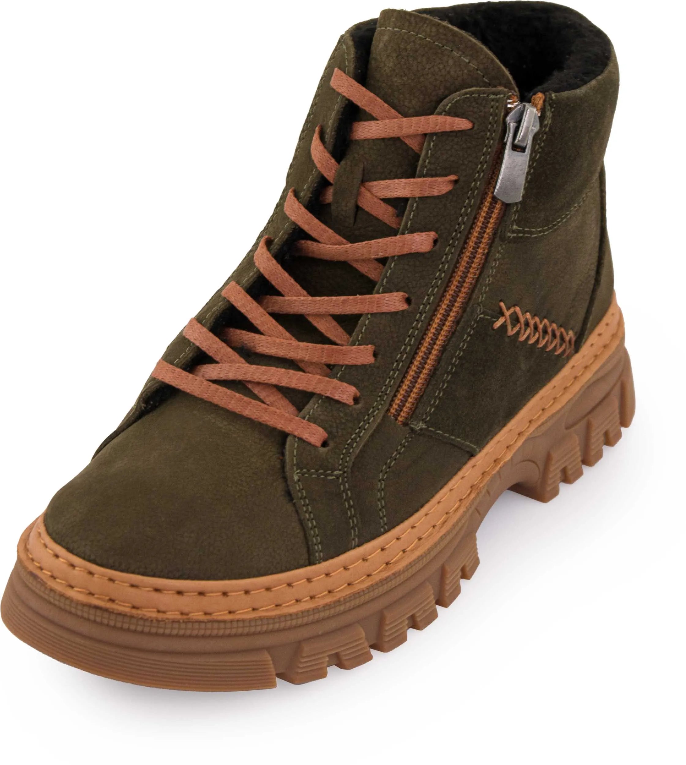 Damen Winterstiefel Nell 207 Kaki - wasserdicht und warm