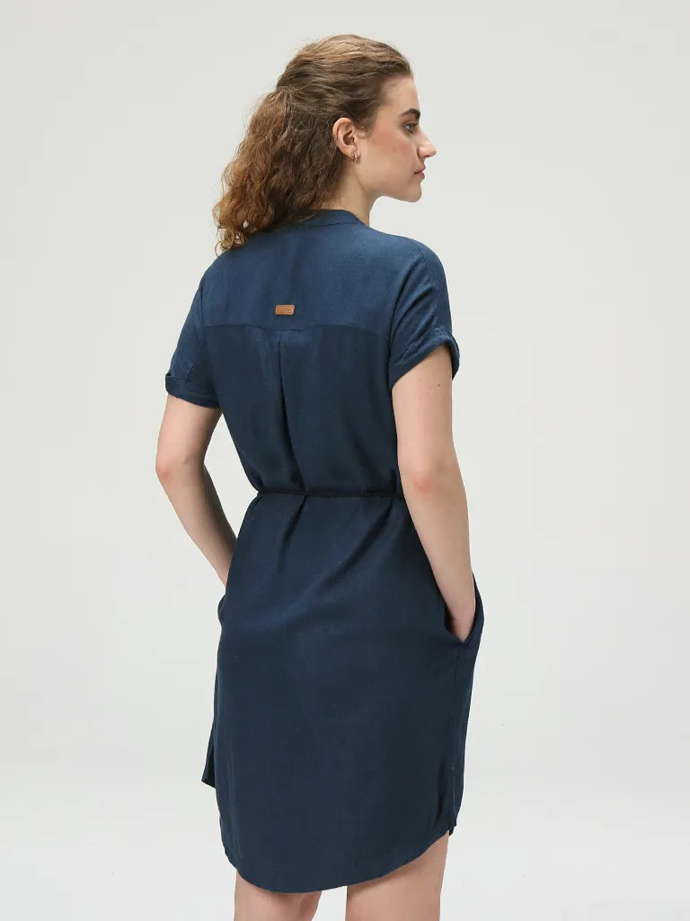 Dámske šaty loap nella modrá m