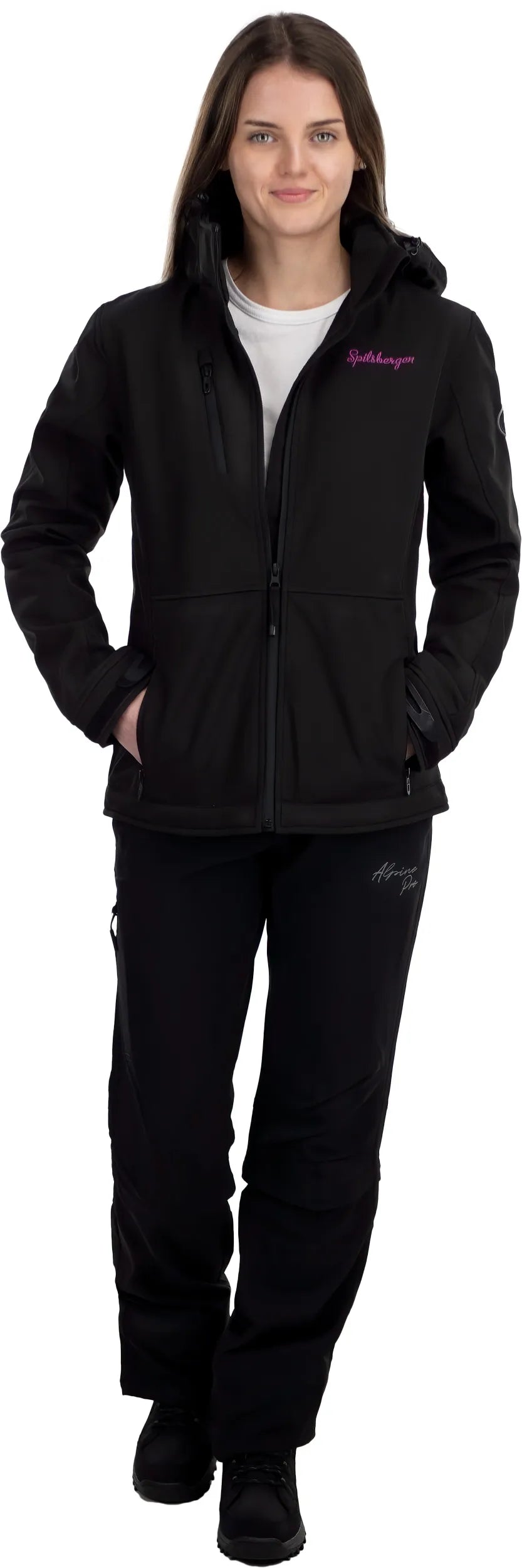 Veste Softshell pour dames Spitbergen 3-LAAGS Black