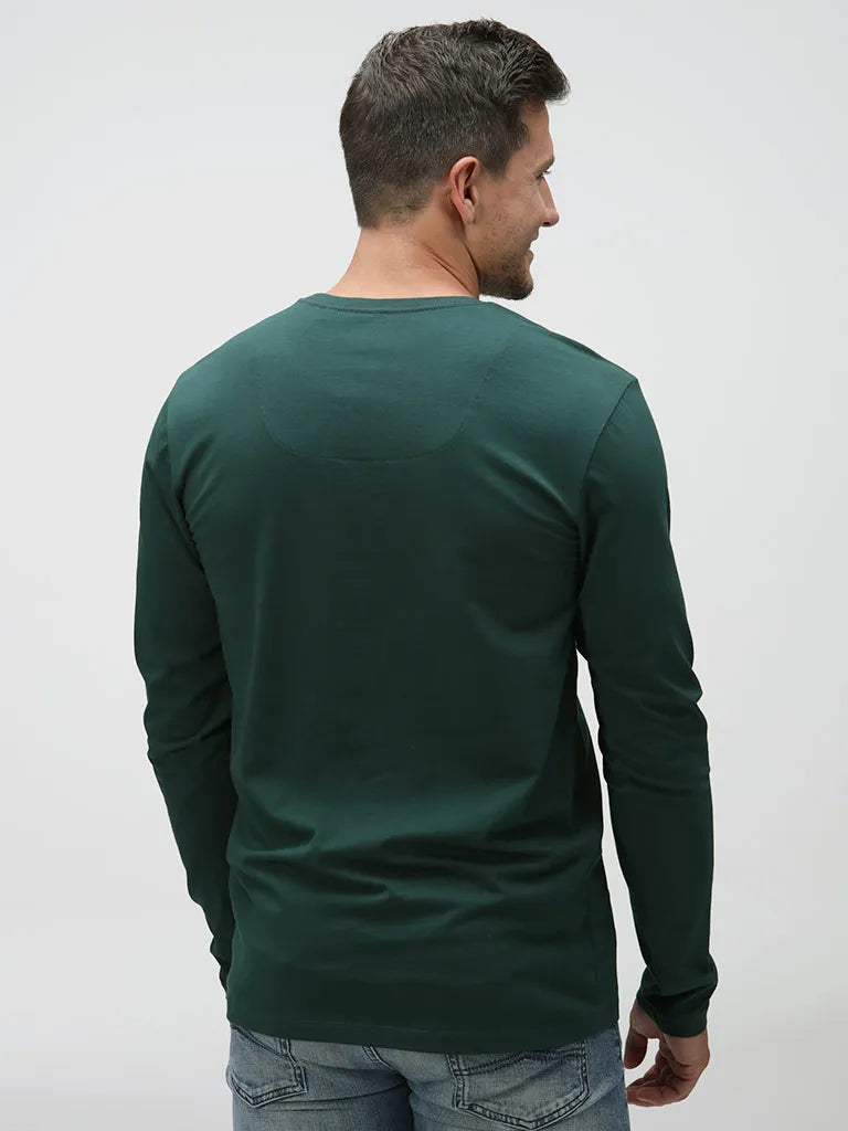 Herren T -Shirt Loaf Aldar Green L - Langlebige Baumwolle