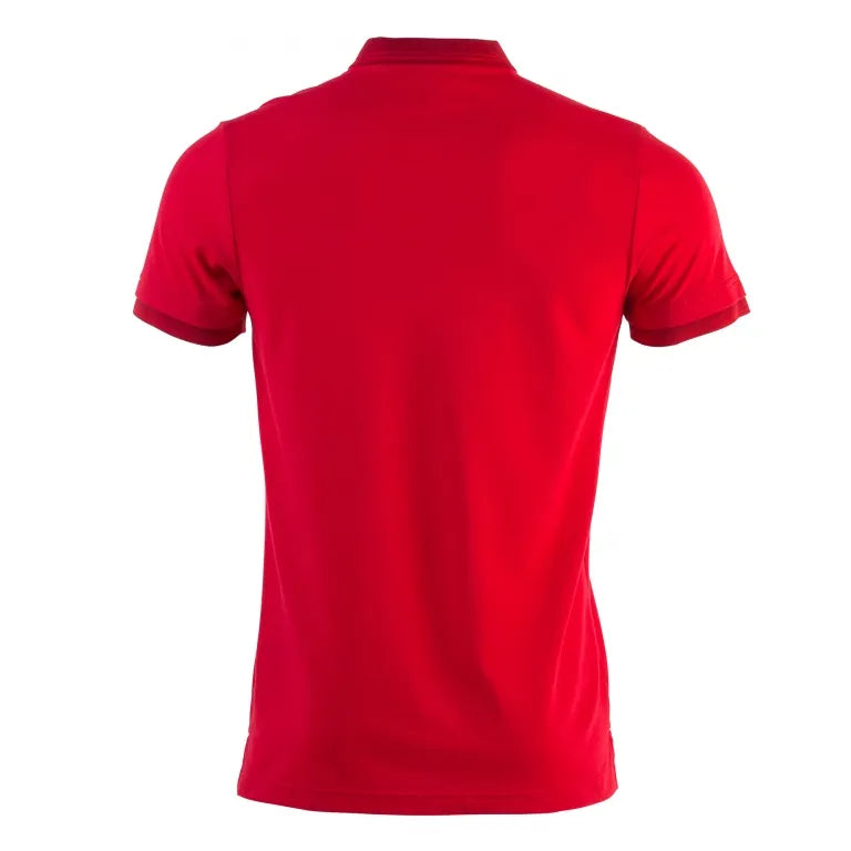 Joma Bali II Red Herenpolo L - Dearadh breathable & spórtúil