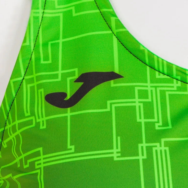 Damen Running Top Joma Elite VIII TANK TOP GROS GROS GRÜN M