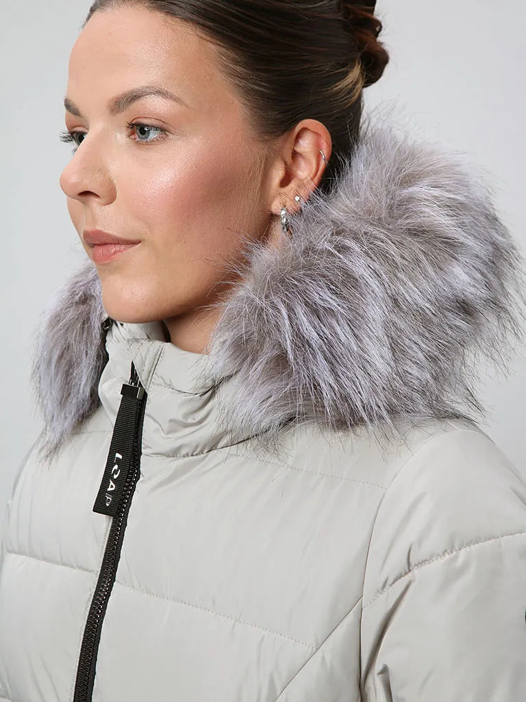 Kvinders loap taslira beige frakke xs