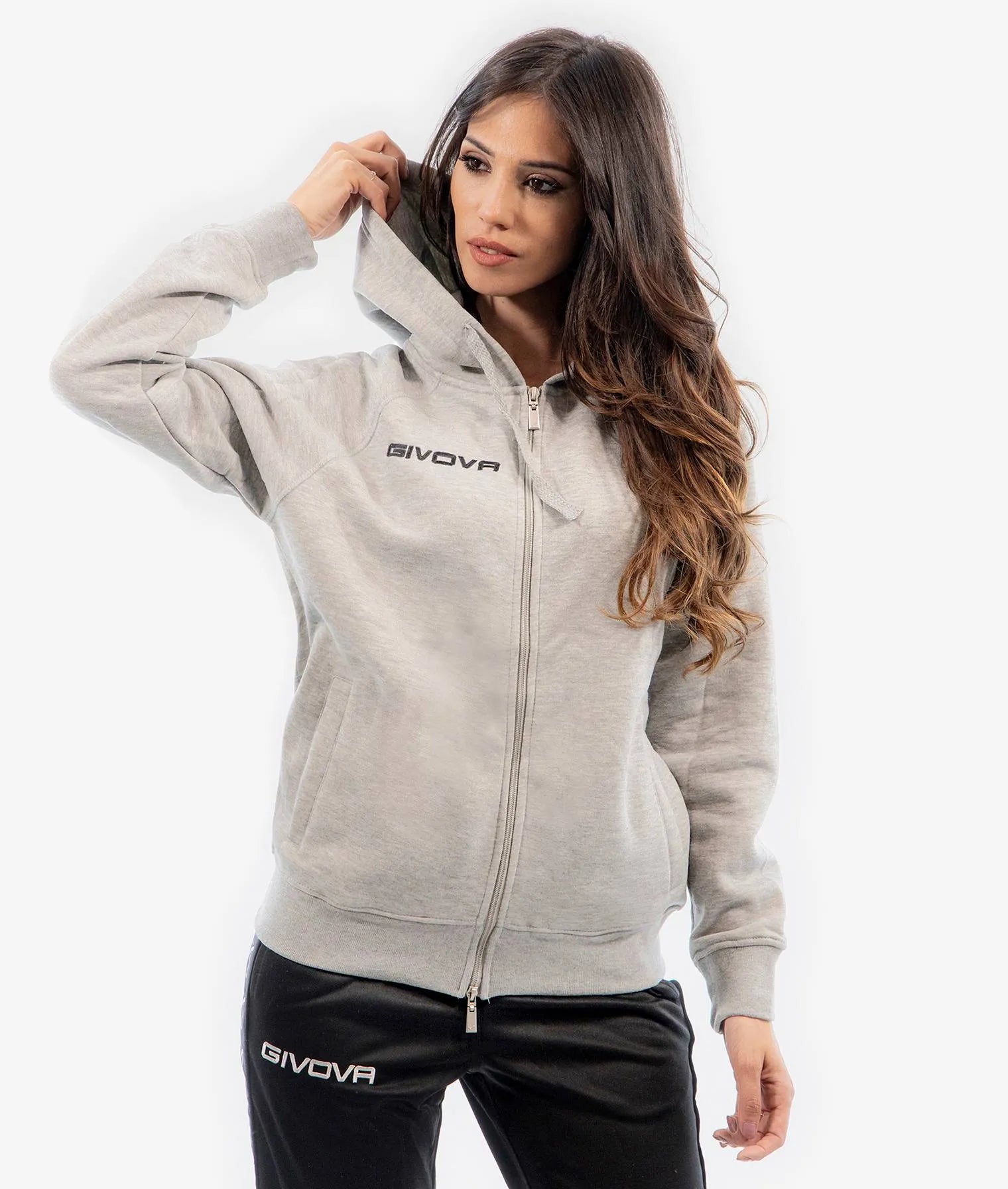 Sweat-shirt sportif Givova King Gris gris clair m