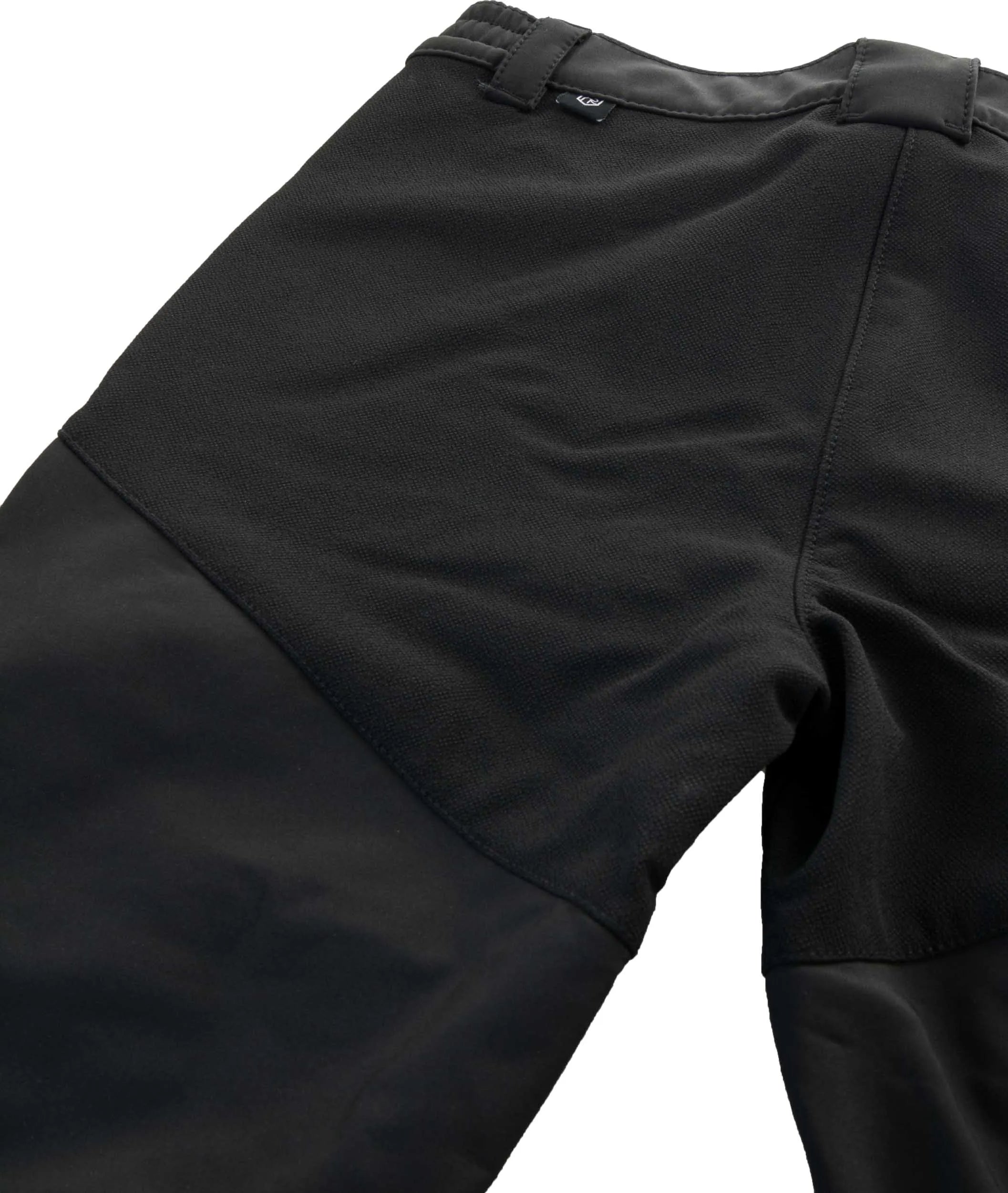 Dámské kalhoty s softshell černými l - větrné a prodyšné