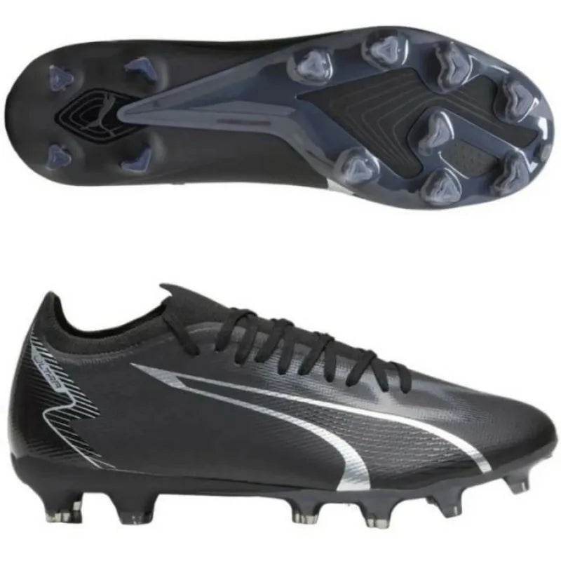 Puma Ultra Match FG-AG Football Boots Black-Asphalt 47