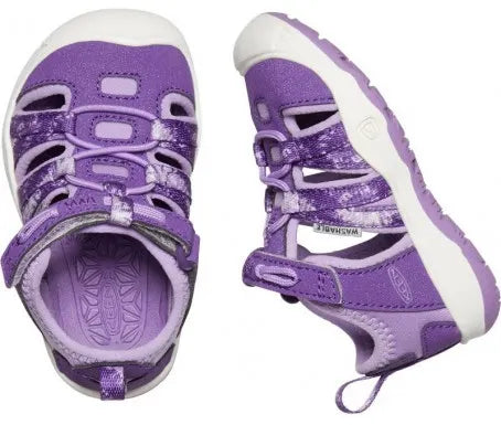 Junior sandals keen jr moxie sandal multi-english lavender purple 20-21