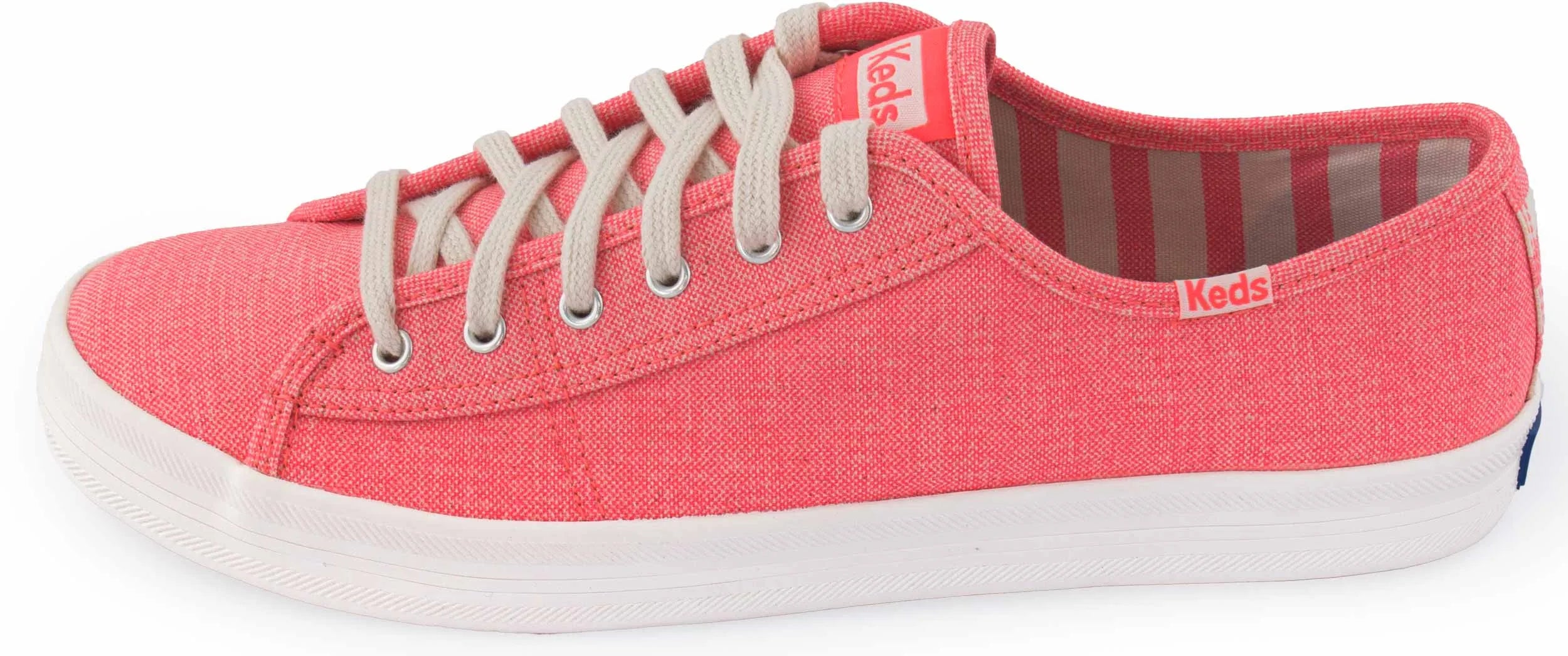 Chaussures féminines Keds WMS Kickstart Canvas Bright Coral Orange 39