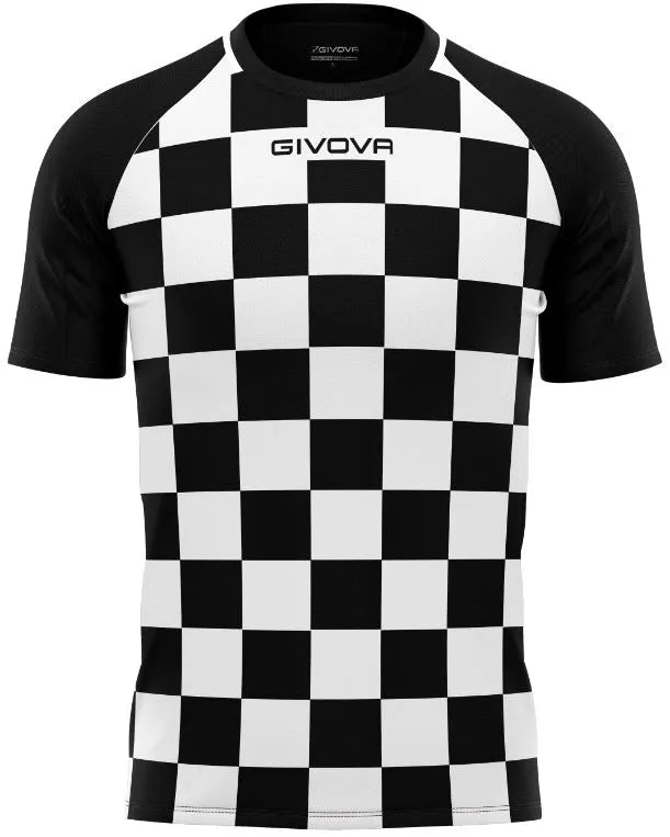 Jersey Sports Givova Dama White-Black XL