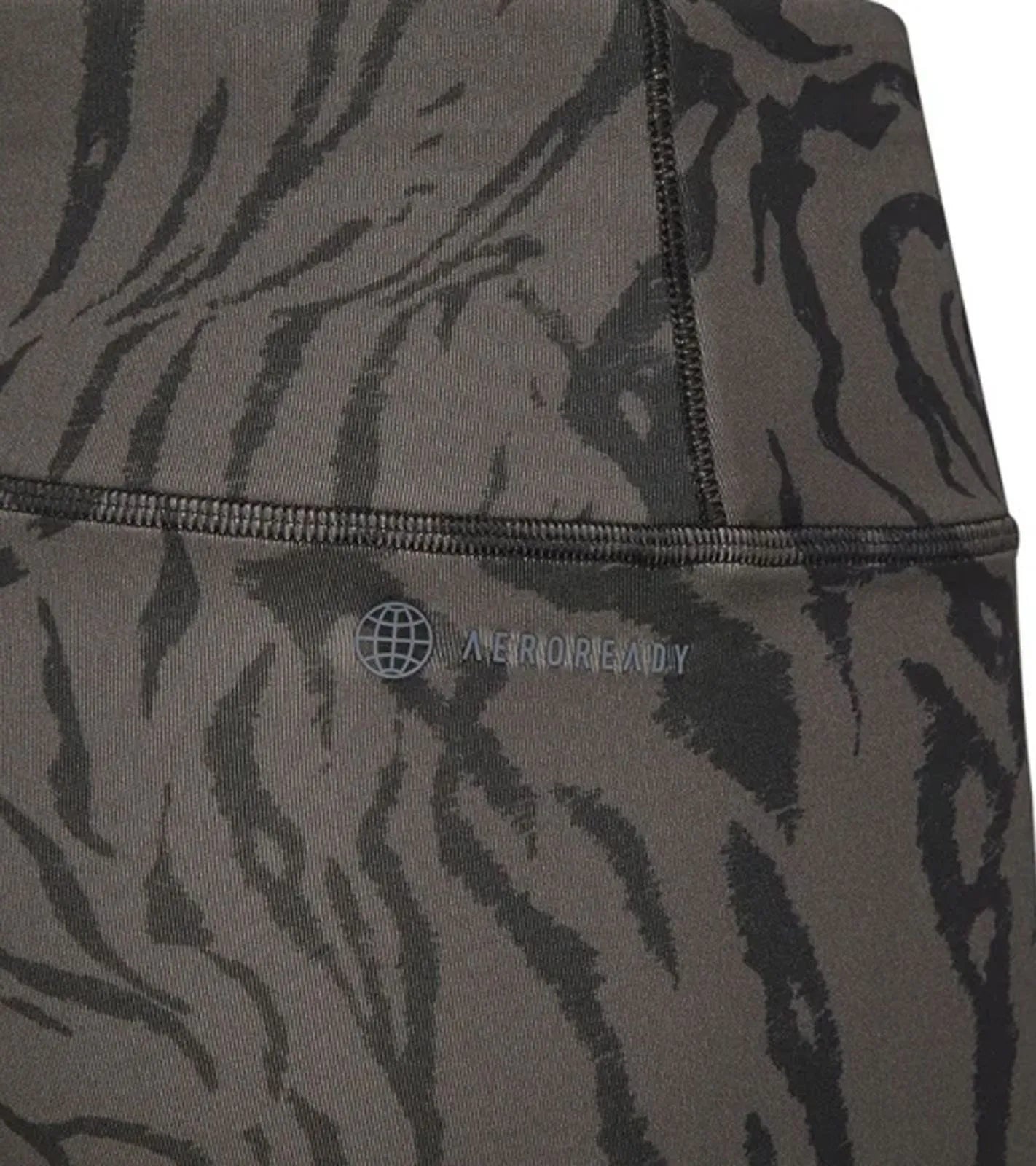 Dětské legíny adidas jr tight aop opt grey six/black/white black 140