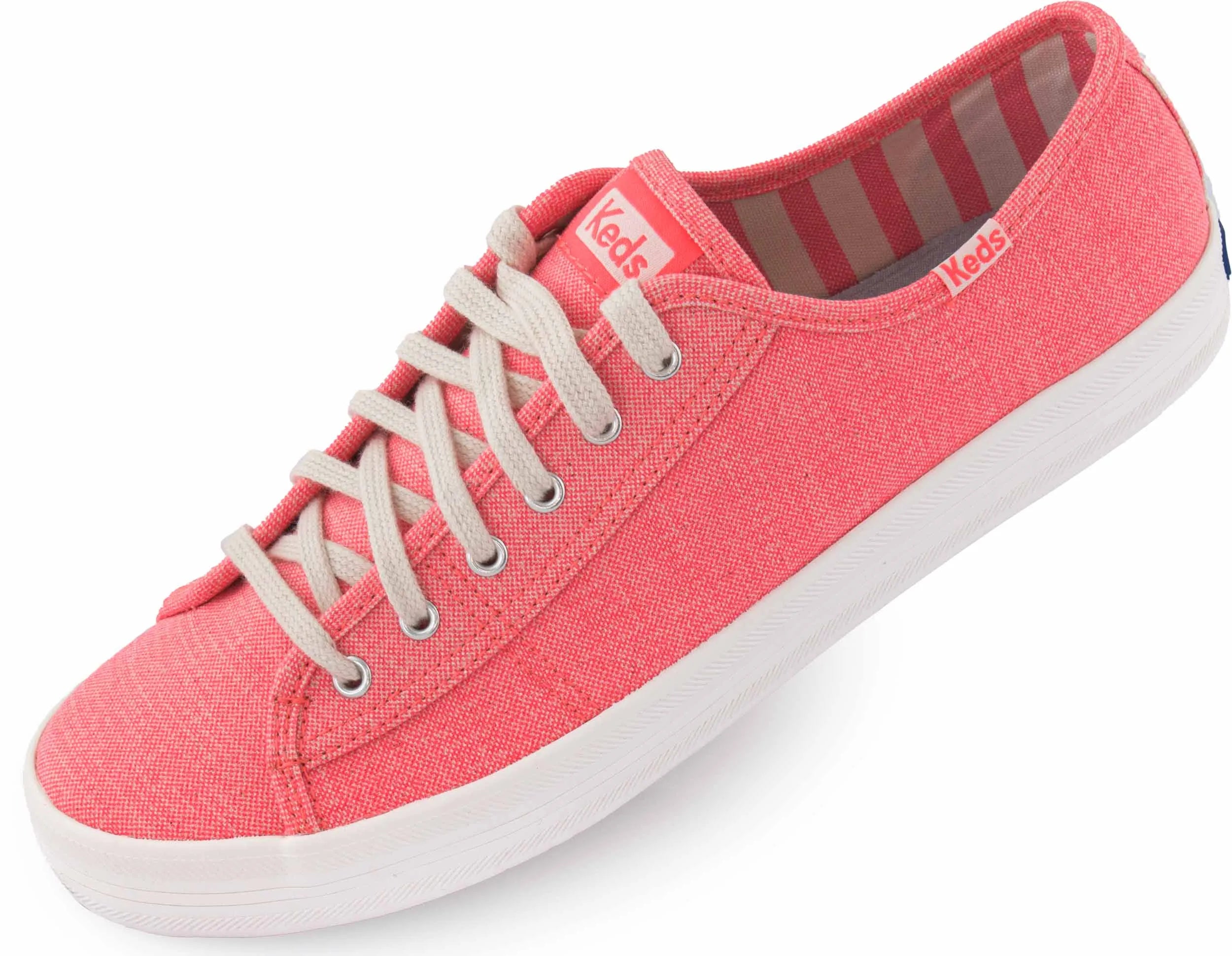 Chaussures féminines Keds WMS Kickstart Canvas Bright Coral Orange 39