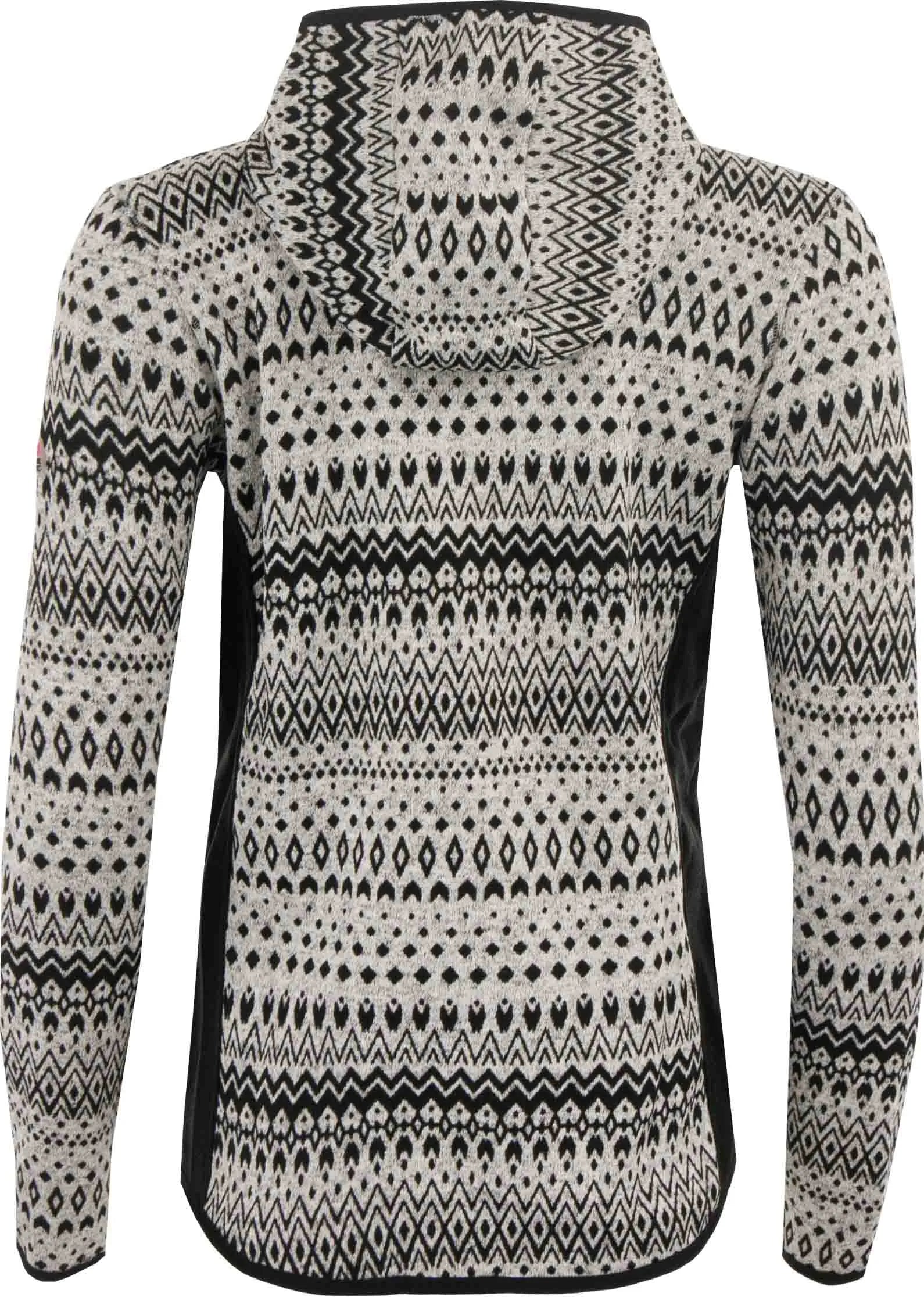 Pulover pentru doamne Kayla Grey Grey Melange - moale și sportiv